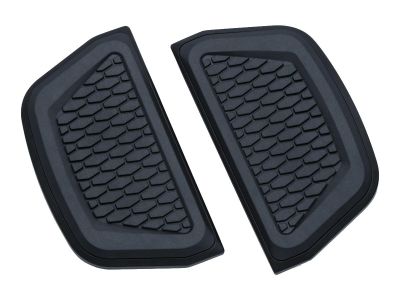 775903 - Küryakyn Hex Passenger Board Inserts Black, Satin