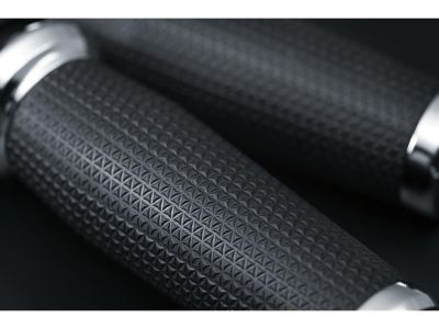 775944 - Küryakyn Thresher for Indian Grips Chrome 7/8" Throttle By Wire