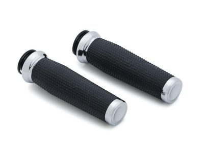 775960 - Küryakyn Thresher for Indian Grips Chrome 7/8" Throttle By Wire