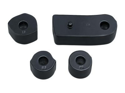 777508 - Küryakyn Driver Floor Board Spacers Gloss Black