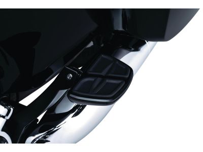 777612 - Küryakyn Kinetic Mini Floorboards Black, Gloss