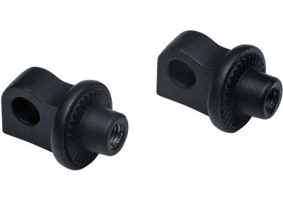 778898 - Küryakyn Splined Peg Adapters Black Satin