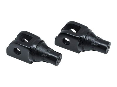 778948 - Küryakyn Tapered Male Mount Peg Adapters Gloss Black