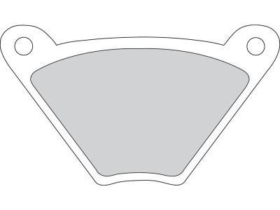 8009003 - Motor Factory Organic Replacement Brake Pads Organic Rear