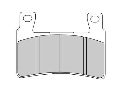 8009061 - Motor Factory Sintered Replacement Brake Pads Sinter Front