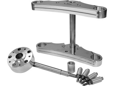 86142 - CCE 0° Wide Glide Style Fork Conversion Kit Polished