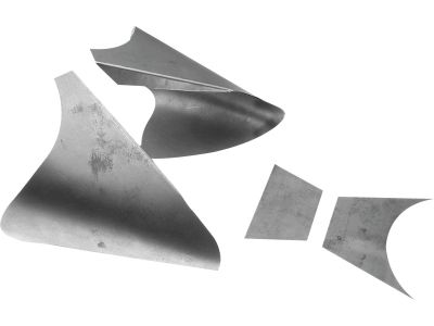 86676 - TXT Weld-On Gas Tank Extension Kit Raw