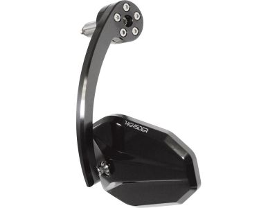 888218 - HIGHSIDER Victory Evo Bar End Mirror 130 mm stem Black, Anodized
