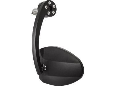 888219 - HIGHSIDER Ferrara 2 Evo Bar End Mirror 130 mm stem Black, Anodized