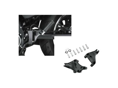 888783 - CCE Passenger Peg Mounts for Sportster Black