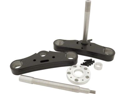 889380 - JOS Triple Tree 39 mm Fork Tubes, 5° Rake, 250 mm wide, Powder-Coated...