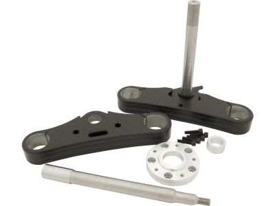 889381 - JoS Triple Tree, 39 mm, 0°, Black Triple Tree Kit