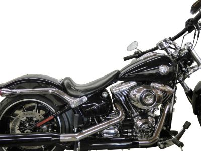 889493 - Le Pera Bare Bones Solo Seat Smooth Black Vinyl