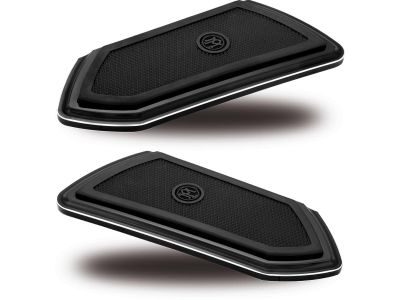 889550 - PM FTZ Passenger Floorboards Contrast Cut Black