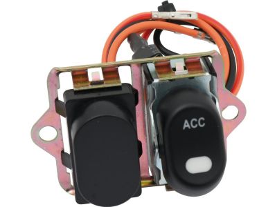 890351 - CCE, Rocker Switch Kit, Fairing- Handle Bar, Acc Only, Black Rocker Switch Kit
