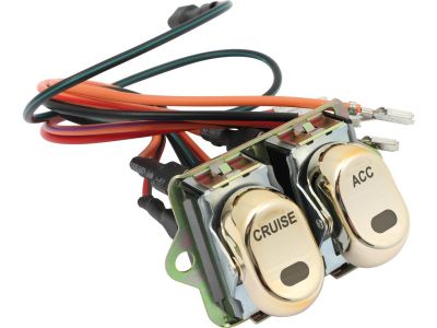 890356 - CCE Fairing Rocker Switch Kit Accessories/Cruise Gold
