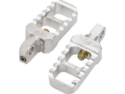 890390 - Joker Machine Stubby Serrated Adjustable Foot Pegs Stubby Version Chro...