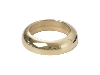 890462 - KUSTOM TECH Grip Ring Brass Polished 1"