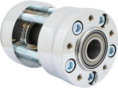 890852 - RevTech Single Rotor Front Wheel Hub Chrome Non-ABS Single Flange