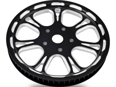 892470 - PM Virtue Pulley Contrast Cut Platinum 1 1/8" 70 teeth Black
