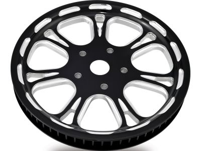 892498 - PM Virtue Pulley Contrast Cut Platinum 20 mm 66 teeth Black