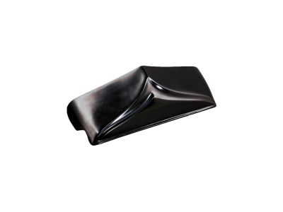 893987 - DIRTY BIRD Lower Fairing Cap, NYB Polymer, Raked Neck Lower Fairing Cap Black