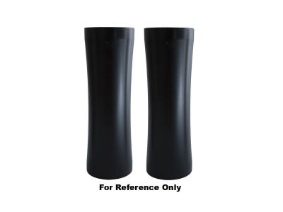 894387 - FLYWHEEL Curved Upper Fork Cover Black Powder Coated Satin