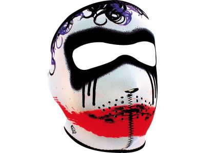 894455 - ZANheadgear Trickster Neoprene Full Face Mask White | One Size Fits Al...