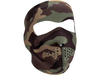 894458 - ZANheadgear Woodland Camo Neoprene Full Face Mask Camouflage | One Siz...