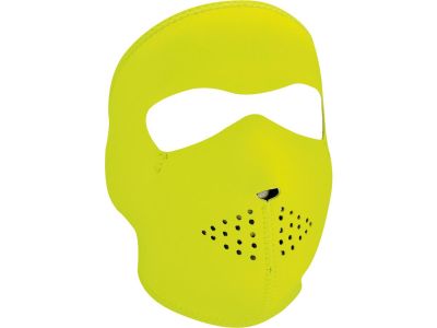894459 - ZANheadgear High-Vis Lime Neoprene Full Face Mask Yellow   One Size Fits All