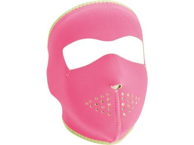 894460 - ZANheadgear Pink Reverses to Lime Neoprene Full Face Mask