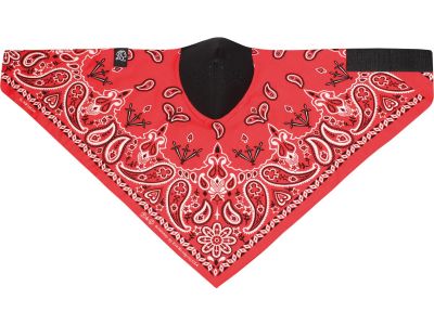 894469 - ZANheadgear Paisley Cotton/Neoprene Neodana Red | One Size Fits All