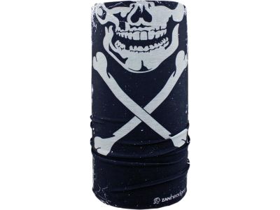 894488 - ZANheadgear Skull Xbones Motley Polyester Series Tube Black | One Size...