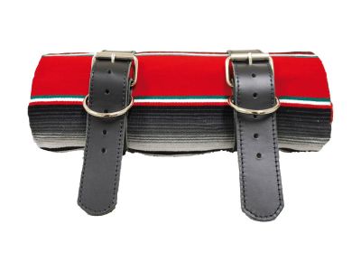 895043 - La Rosa Mexican Serape Mexican Serape Blanket Red