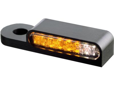 895456 - HeinzBikes OEM Hand Control LED Turn Signal/Position Lights Black Anodized Smoke LED