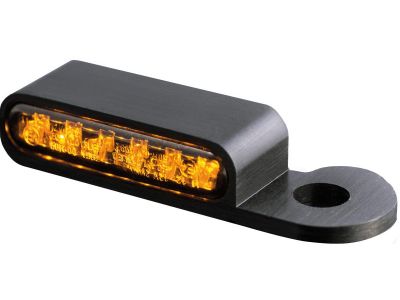 895461 - HeinzBikes OEM Hand Control LED Turn Signals Black Anodized Smoke LED