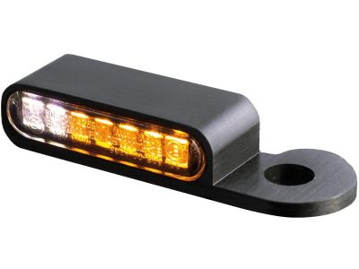 895464 - HeinzBikes OEM Hand Control LED Turn Signal/Position Lights Black Anodized Smoke LED