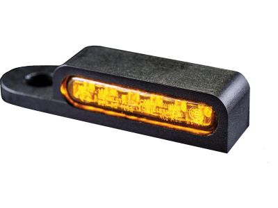 895469 - HeinzBikes OEM Hand Control LED Turn Signals Black Anodized Smoke LED