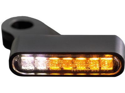 895472 - HeinzBikes OEM Hand Control LED Turn Signal/Position Lights Black Anodized Smoke LED