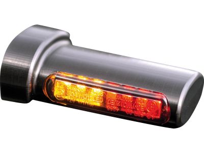 895476 - HeinzBikes Winglet 3in1 LED Turn Signals/Taillight/Brake Light Chrome Smoke LED