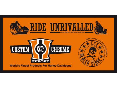 899825 - CCE Custom Chrome Europe Banner Shop Banner Orange
