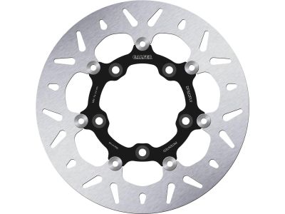 899945 - Galfer Disc Round DF FLV Floating Brake Disc 5-Hole Black Rear