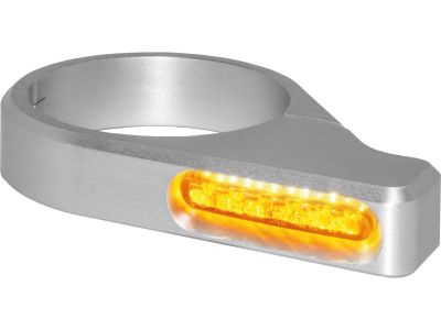 899991 - HeinzBikes ZC-Line Classic LED Turn Signal Silver Anodized Clear LED