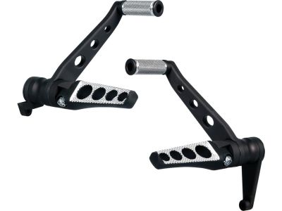 900123 - Thunderbike Forward Control Kit for Sportster Drilled Black