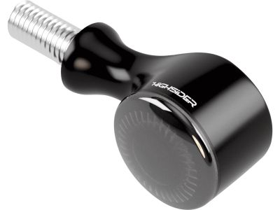 900269 - HIGHSIDER Apollo Classic LED Turn Signal/Position Light Smoke Lens Bla...