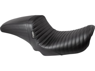 900896 - Le Pera Kickflip Seat Pleated Stitch Black Vinyl
