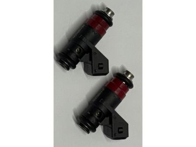 909462 - S&S Fuel Injector, EV1, Packaged, 80.0 lbs/hr, Red, 2 Pack