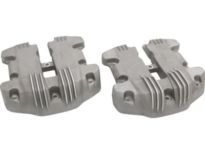 911409 - EMD Ribbed Rocker Box Cover Semi Polished