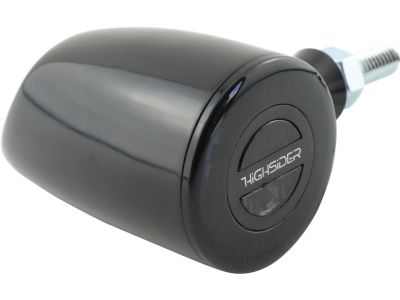 911494 - HIGHSIDER Rocket Classic LED Turn Signal/Position Light Black Smoke LE...