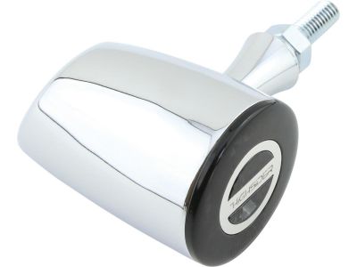 911495 - HIGHSIDER Rocket Classic LED Turn Signal/Position Light Chrome Smoke L...